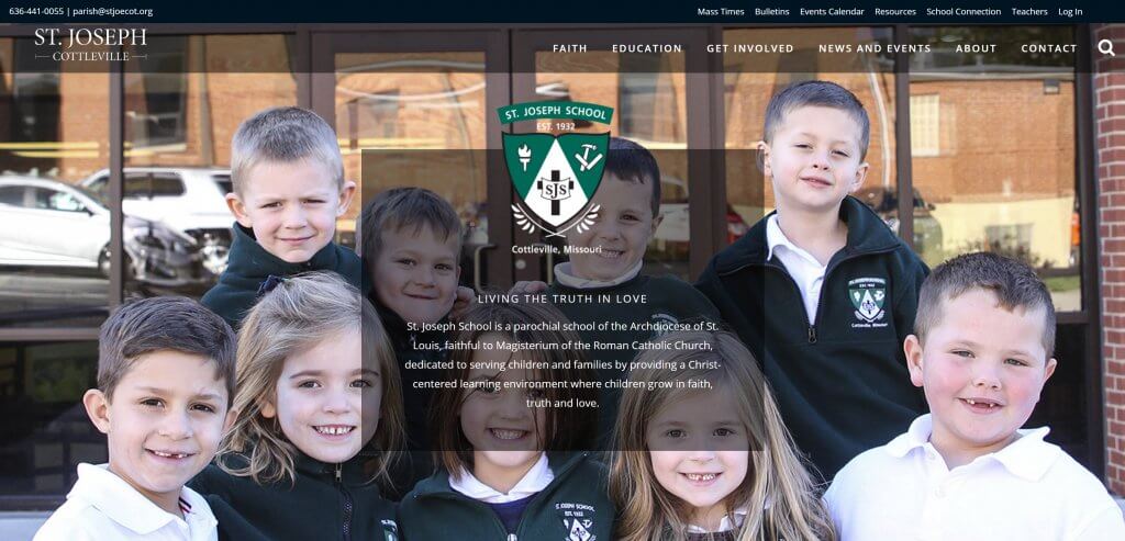 cathloic-church-website-design
